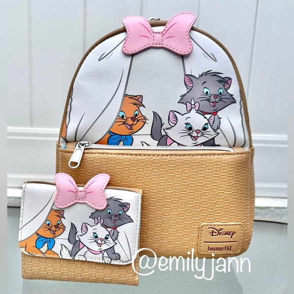 Loungefly Handbags - The Aristocats🎀Backpack Set